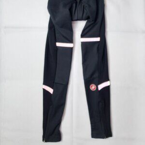 New Castelli Polare Bibtight Bike Cycling Thermal Pants Women (XS)